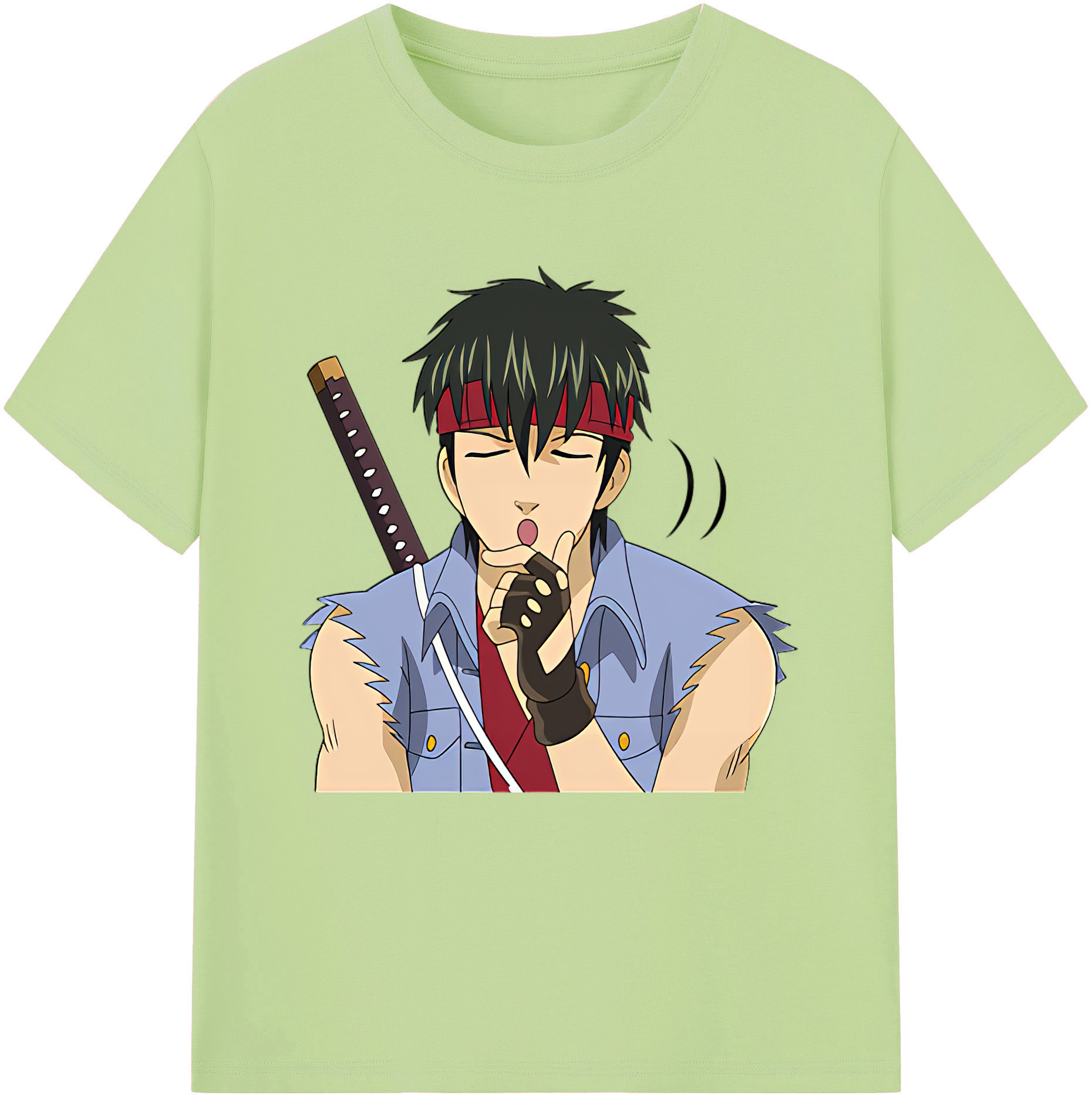 （画像用） ぎんたま 坂田銀時（さかたぎんとき） 神楽 志村新八（しむら しんぱち） GINTAMA Sakata Gintoki Kagura Shimura Shinpachi 綿100％半袖Tシャツ（フロントプリント）